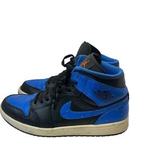 NIKE AIR JORDAN 1 Retro Mid “Paint Splatter” mens  10.5 Sneakers